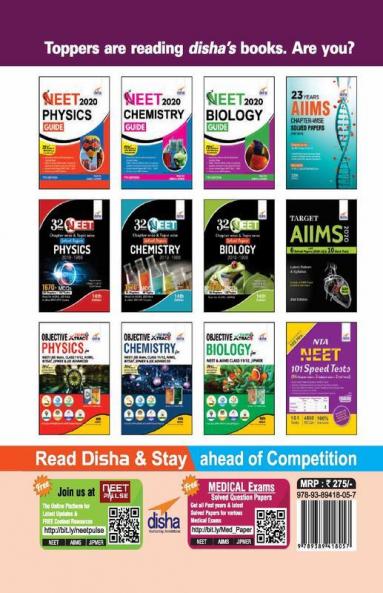 Super 10 Mock Tests for NTA NEET 2020 - 3rd Edition
