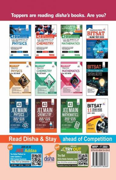 Guide to English & Logical Reasoning for BITSAT with past 6 Year Solved Papers (2018-2013) & 10 Mock Tests 8th Edition