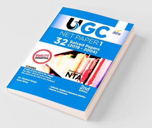 UGC NET Paper 1 - 32 Solved Papers (2019 to 2004) 2nd Edition