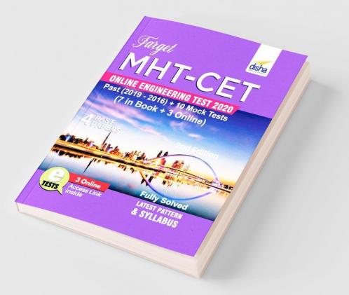 TARGET MHT-CET Online Engineering Test 2020 - Past (2019 - 2016) + 10 Mock Tests (7 in Book + 3 Online) 2nd Edition