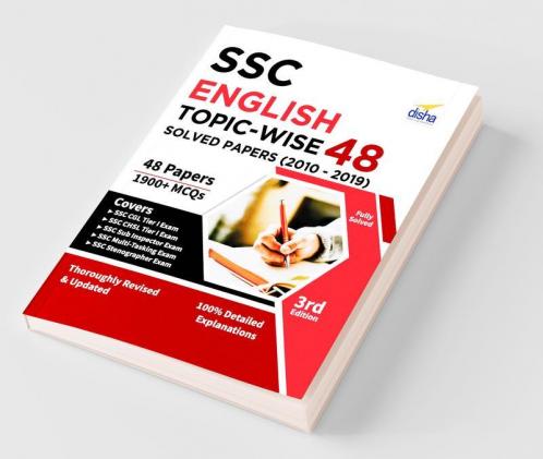 SSC English Topic-wise 48 Solved Papers (2010 - 2019) 3rd Edition