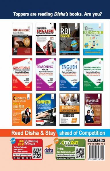 RBI Assistants 2020 Preliminary Exam 18 Practice Sets with 3 Online Tests
