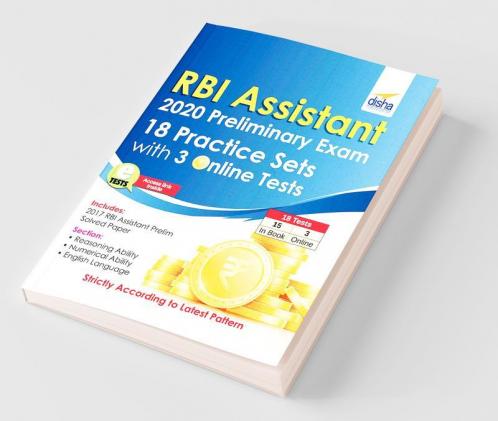 RBI Assistants 2020 Preliminary Exam 18 Practice Sets with 3 Online Tests