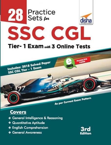 28 Practice Sets for SSC CGL Tier I Exam with 3 Online Tests 3rd Edition