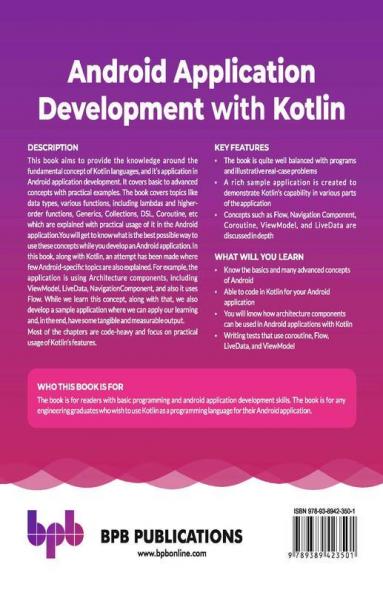 Android Application Development with Kotlin