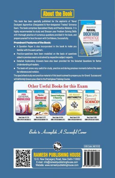 Naval Dockyard Apprentice Entrance Exam Guide