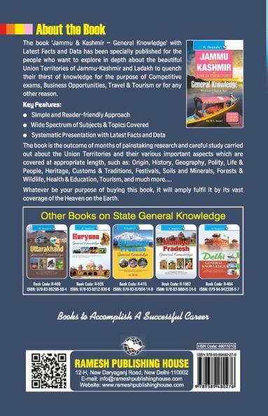 Jammu & Kashmir General Knowledge: Latest Facts and Data