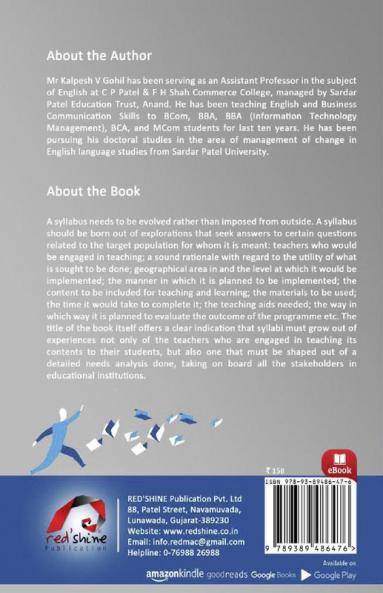 EVOLUTION OF SYLLABI IN ENGLISH (SPECIAL) AT THE UNDERGRADUATE LEVEL IN SARDAR PATEL UNIVERSITY