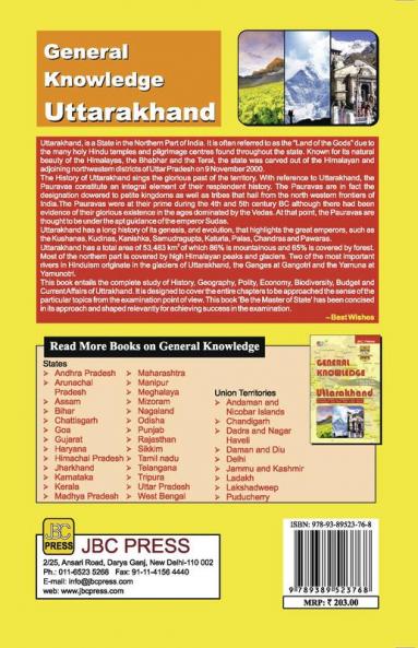 General Knowledge Uttrakhand