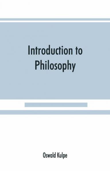 Introduction to philosophy