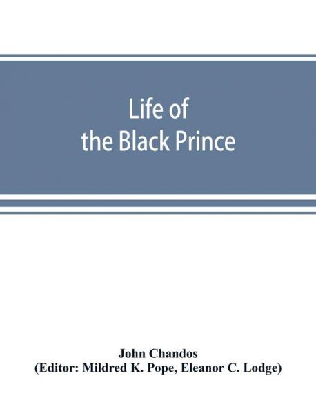 Life of the Black Prince
