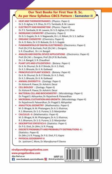 ELECTRICITYANDMAGNETISM[2 Credits]Physics : Paper-II