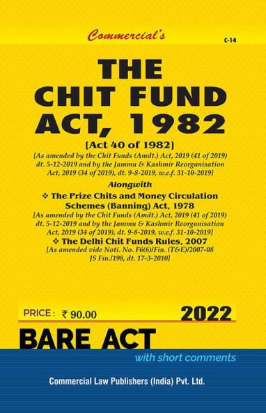 The Chit Fund Act 1982
