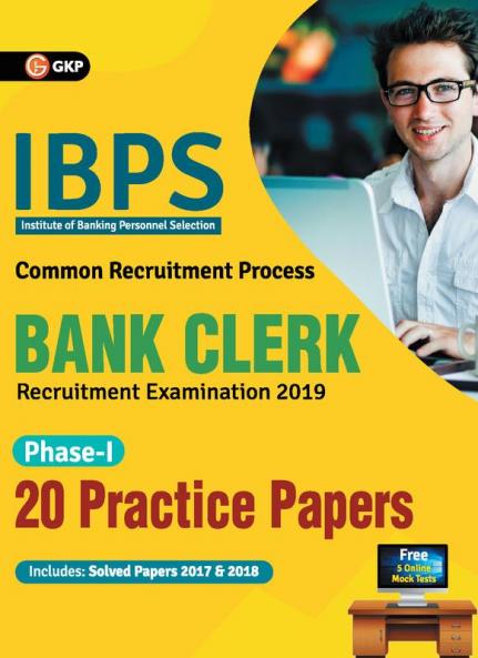 IBPS Bank Clerk 2019-20 : 20 Practice Papers (Phase I)