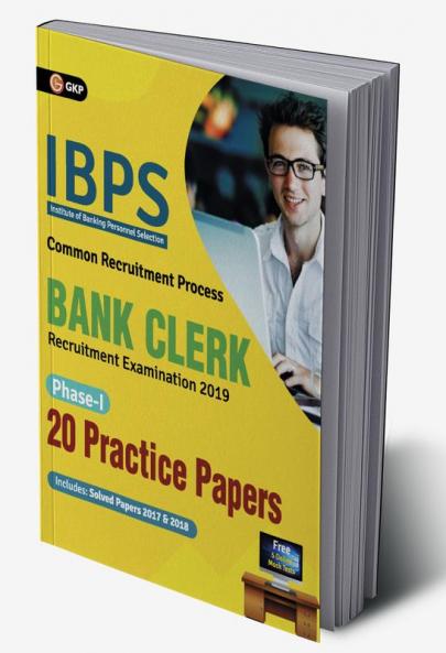 IBPS Bank Clerk 2019-20 : 20 Practice Papers (Phase I)
