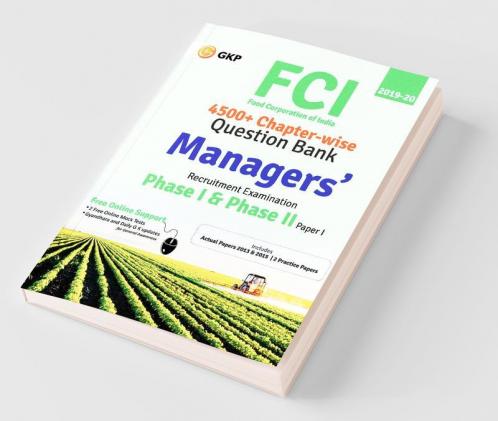 FCI Manager Phase I & Phase II (Paper 1) - Chapterwise Question Bank