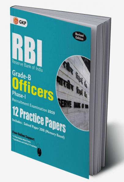 RBI 2019 - Grade B Officers Ph I - 12 Practice Papers
