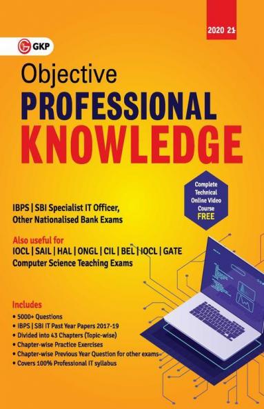 Objective Professional Knowledge (IBPS and SBI Specialist IT Officer Computer Science Teaching Exams)