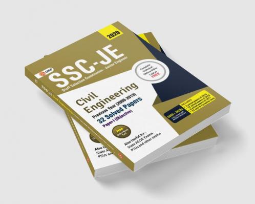 SSC JE 2020 : Civil Engineering - Previous Years Solved Papers (2008-19)