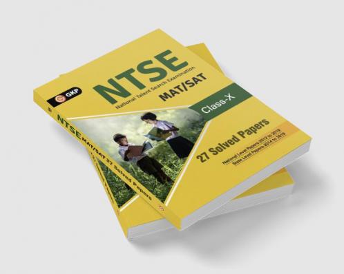 NTSE 2019-20 : Class 10 - 27 Solved Papers (SAT/ MAT)