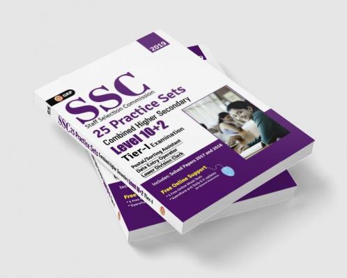 SSC 2020 - CHSL (Combined Higher Secondary 10+2 Level) Tier I - 25 Practice Sets
