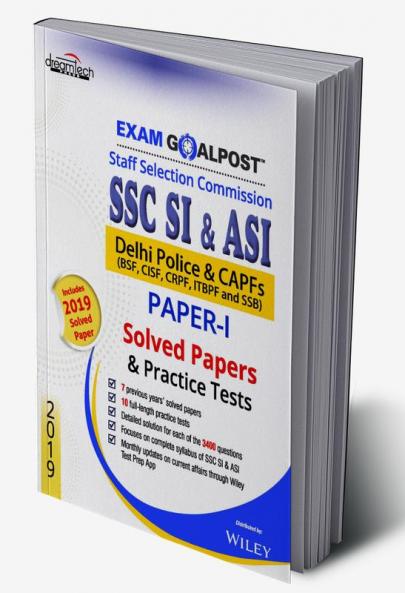 SSC SI & ASI Paper-1 Exam Goalpost Solved Papers & Practice Tests 2019
