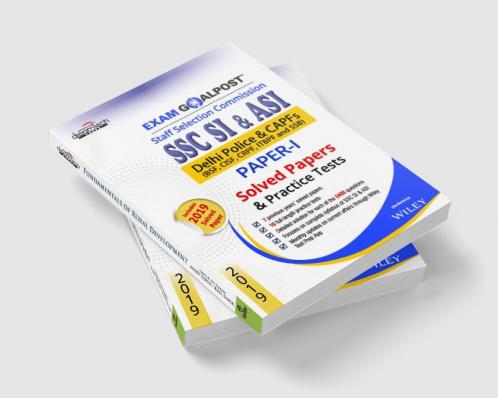 SSC SI & ASI Paper-1 Exam Goalpost Solved Papers & Practice Tests 2019