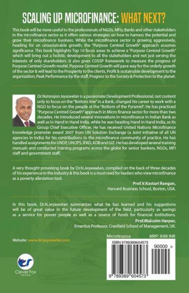 Scaling up Microfinance: What Next? : Top 10 focus areas to achieve a Purpose Centred Growth