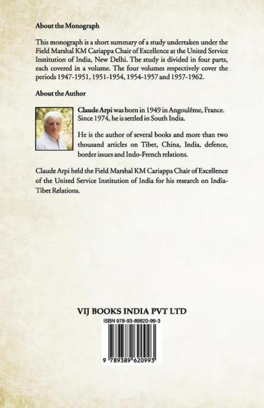 India Tibet Relations (1947-1962)
