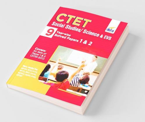 CTET Social Studies/ Science & EVS 9 Year-wise Solved Papers 1 & 2