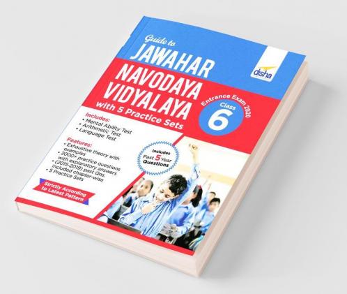 Guide to Jawahar Navodaya Vidyalaya Entrance Exam 2020 Class 6 with 5 Practice Sets