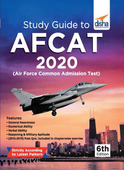 Study Guide to AFCAT 2020 (Air Force Common Admission Test) 6th Edition