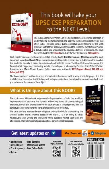 UPSC IAS Prelims Paper 1 & 2 General Studies 10 Year-wise Solved Papers (2020 - 11) 2nd Edition