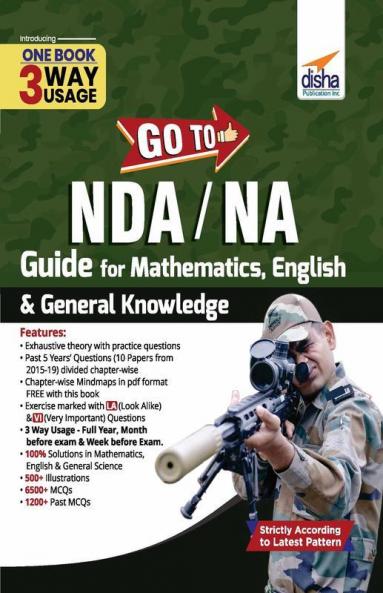 GO TO NDA/ NA Guide for Mathematics English & General Knowledge