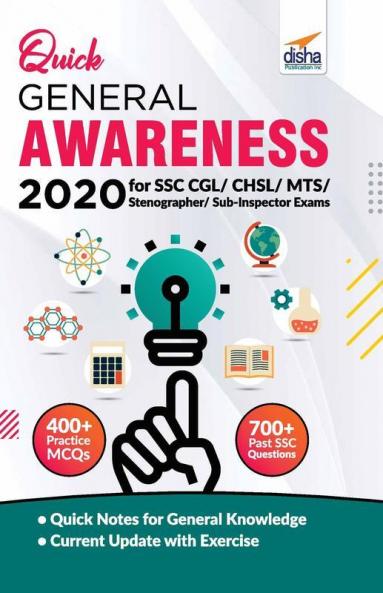 Quick General Awareness 2020 for SSC CGL/ CHSL/ MTS/ Stenographer/ Sub-Inspector Exams