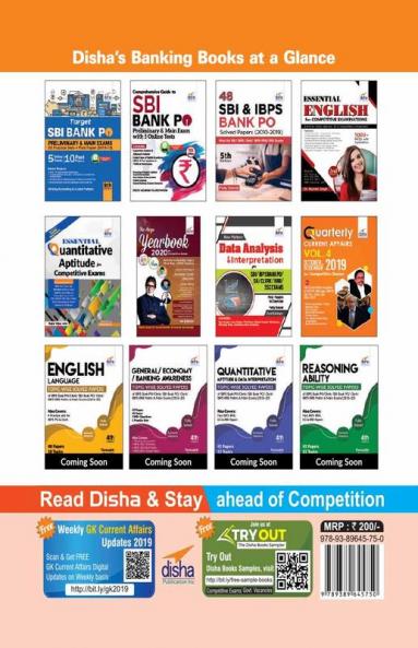 SBI Bank PO Preliminary Exam 20 Practice Sets with 5 Online Tests 4th Edition