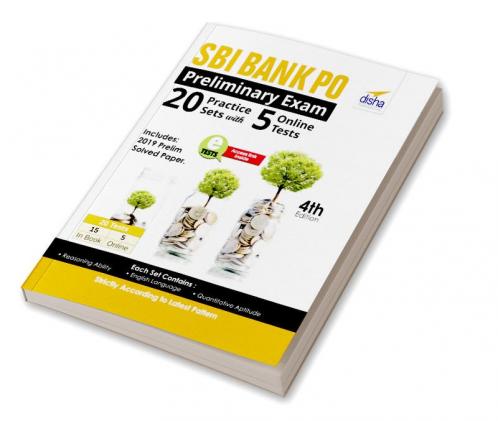 SBI Bank PO Preliminary Exam 20 Practice Sets with 5 Online Tests 4th Edition