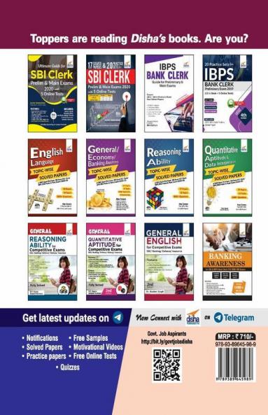 SBI & IBPS Bank Clerk 44 Year-wise Solved Papers (2009-20) 4th Edition