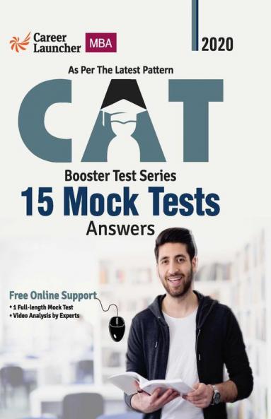 Booster Test Series 2020 - CAT (Common Admission Test) 15 Mock Tests (Questions Answers & Explanations)