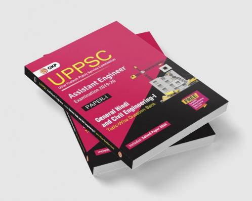 UPPSC 2019-20 : Combined State Engineering Services - Paper I General Hindi & Civil Engineering I Topic wise Question Bank - Assistant Engineer