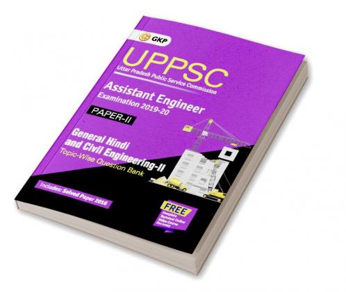 UPPSC 2019-20 : Combined State Engineering Services - Paper II General Studies & Civil Engineering II Topic wise Question Bank - Assistant Engineer