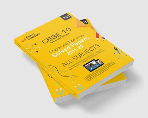 CBSE Class X 2021 - Chapter and Topic-wise Solved Papers 2011-2020 : Mathematics | Science | Social Science | English - Double Colour Matter