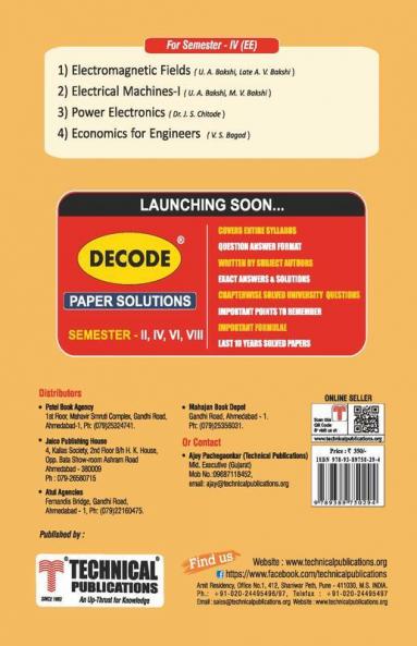 Power Electronics for GTU University (IV- ELECTRICAL -3140915)