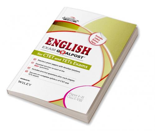 English Exam Goalpost for CTET and TETs Exams Paper I-II Class I-VIII 2021