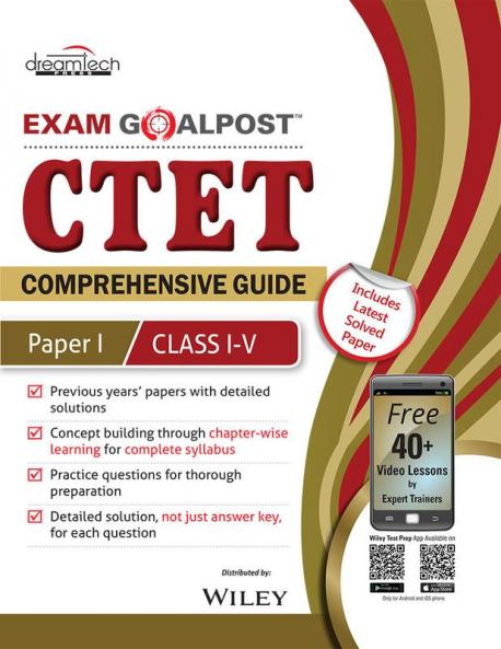 CTET Comprehensive Guide Exam Goalpost Paper-I Class I-V 2021