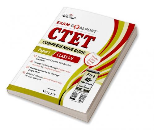 CTET Comprehensive Guide Exam Goalpost Paper-I Class I-V 2021