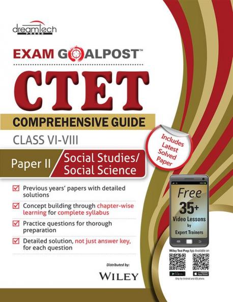 CTET Comprehensive Guide Exam Goalpost Paper-II Social Studies/Social Science Class VI-VIII 2021