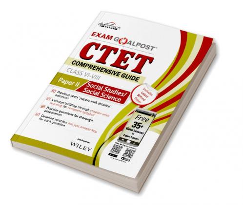 CTET Comprehensive Guide Exam Goalpost Paper-II Social Studies/Social Science Class VI-VIII 2021