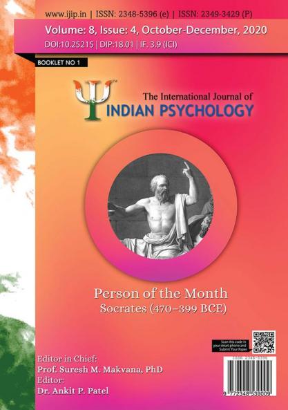 THE INTERNATIONAL JOURNAL OF INDIAN PSYCHOLOGY (Volume 8 Issue 4) Booklet 1