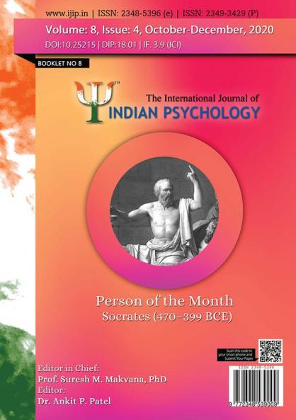 THE INTERNATIONAL JOURNAL OF INDIAN PSYCHOLOGY (Volume 8 Issue 4) Booklet 8